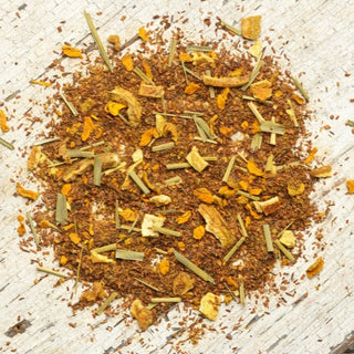 turmeric ginger orange flavors blend for a delightful cup of tea that will ease your aching joints