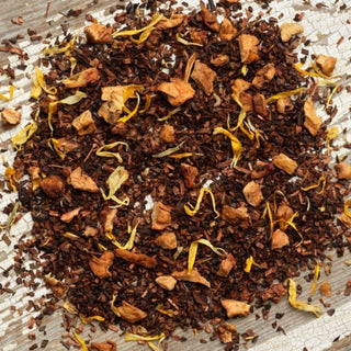 Herbal tea with the flavor of apricot delightful iced or hot summer no caffeine