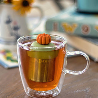 Pumpkin Floating Tea Steeper