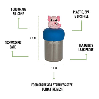 Mom Baby Axolotl | Floating Tea Infuser