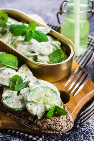 Photograph of Mediterranean Mint Dressing from PureBlend Tea in Lancaster PA.