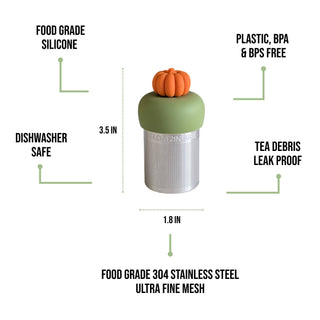 Pumpkin Floating Tea Steeper